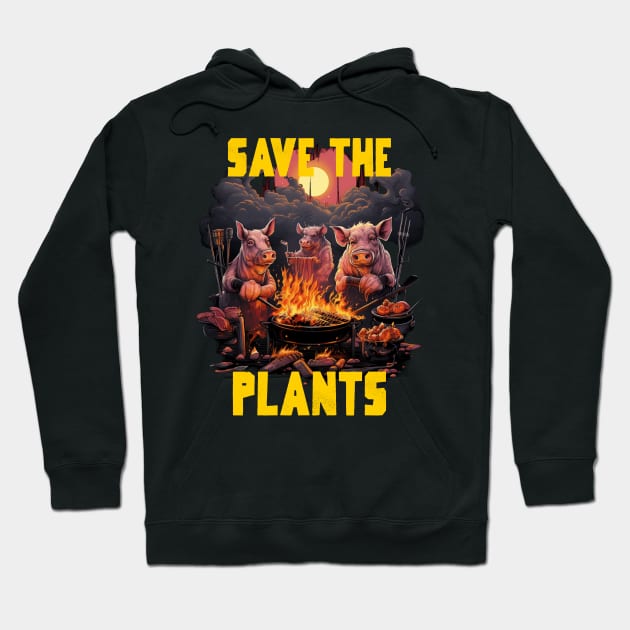 Save the plants! Hoodie by Popstarbowser